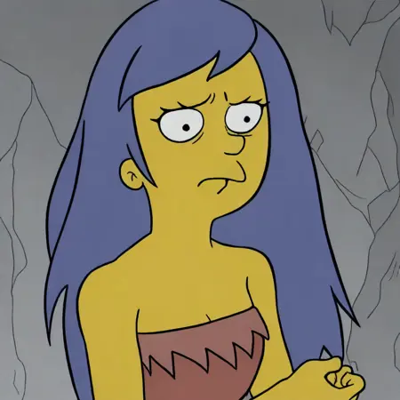 marge simpsons primitive