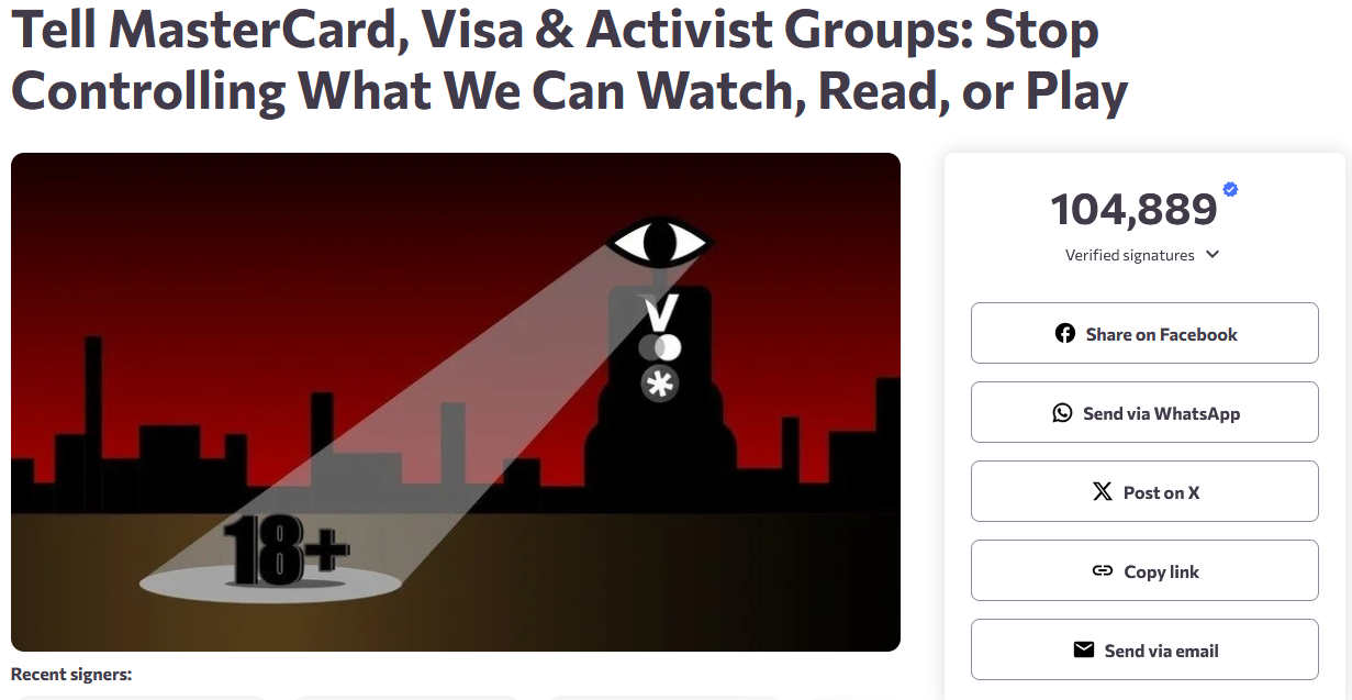 If you care about what VISA is doing to force censorship on CivitAI