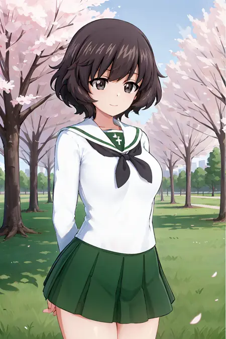 Girls und Panzer Akiyama Yukari
