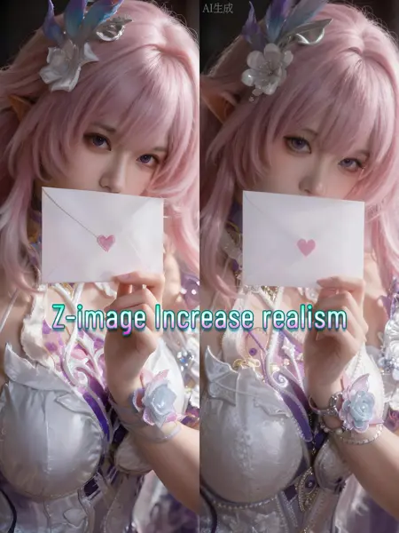 Z-image image generation (image washing workflow)