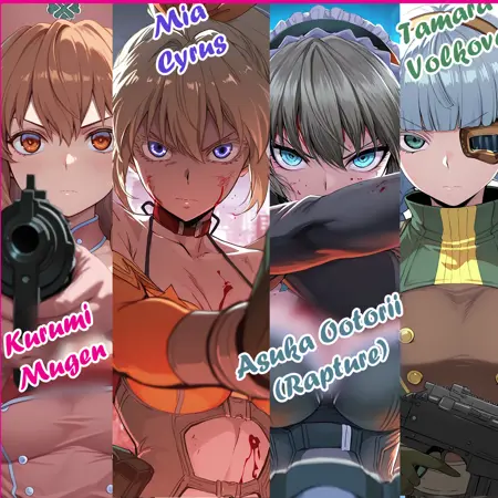Magical Girl Spec Ops Asuka - Asuka Ōtorii, Kurumi Mugen,Tamara Volkova, Mia Cyrus Complete lora - Request