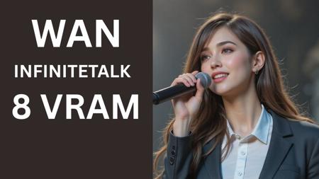 InfiniteTalk 8 VRAM v1.0