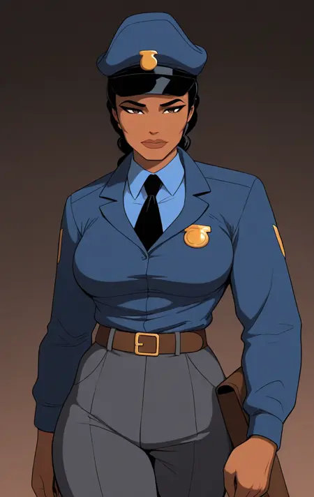 Renee Montoya from Batman The Animated Series BTAS
