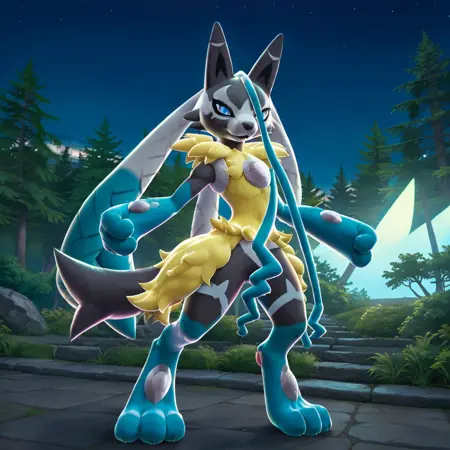 Mega Lucario Z (Pokemon Legends ZA) PonyXL