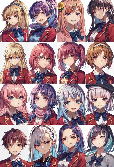 (PonyXL) Classroom of the elite (86 in 1) | 实教 全角色 | ようこそ実力至上主義の教室へ v1.0
