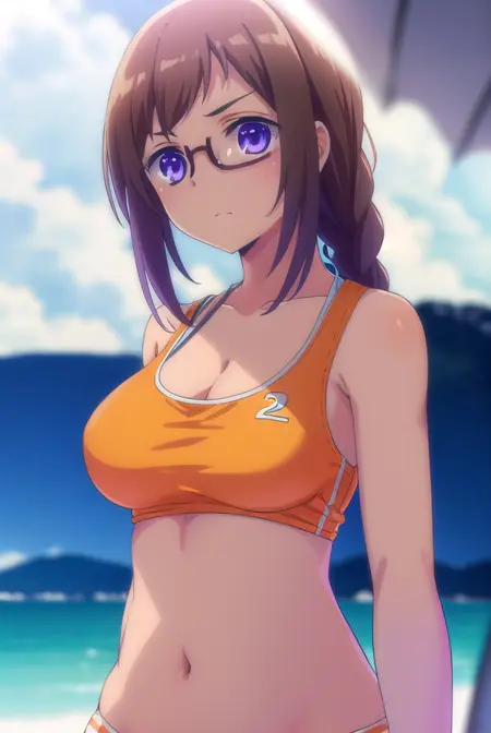 Youna Aragaki (新垣 陽菜) - Harukana Receive (はるかなレシーブ) - COMMISSION