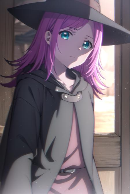 handymanraichee, <lora:handyman raichee s1-lora-nochekaiser:1>,
raichee, long hair, hat, (green eyes:1.3), pink hair,
BREAK hat, belt, cape, witch hat, cloak,
BREAK outdoors, dungeon, cave,
BREAK looking at viewer, (cowboy shot:1.5),
BREAK <lyco:GoodHands-beta2:1>, (masterpiece:1.2), best quality, high resolution, unity 8k wallpaper, (illustration:0.8), (beautiful detailed eyes:1.6), extremely detailed face, perfect lighting, extremely detailed CG, (perfect hands, perfect anatomy),