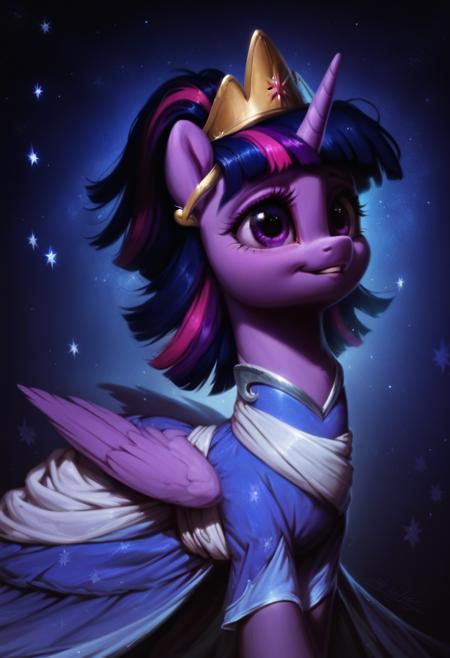 My Little Pony/MLP G4 Twilight Sparkle,  clothes Second coronation dress