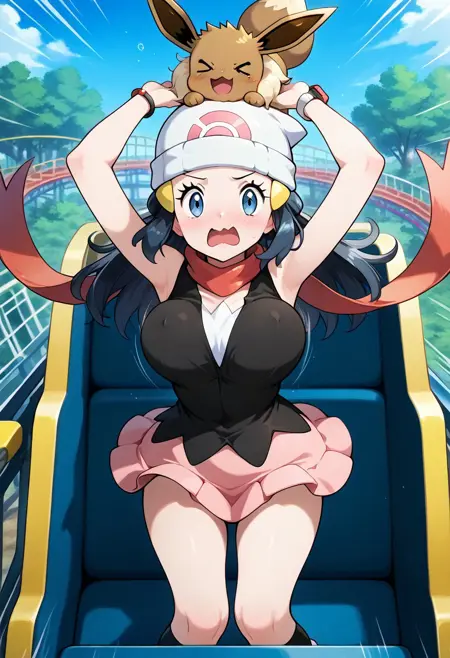 Dawn ヒカリ - Pokemon - Illustrious / Pony