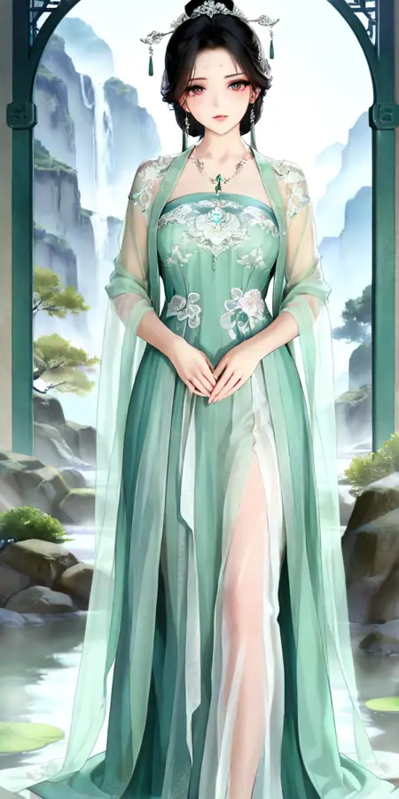 Hanfu ( green color)