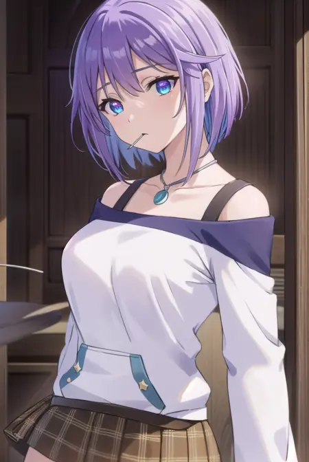 Mizore Shirayuki (白雪 みぞれ) - Rosario + Vampire (ロザリオとバンパイア)