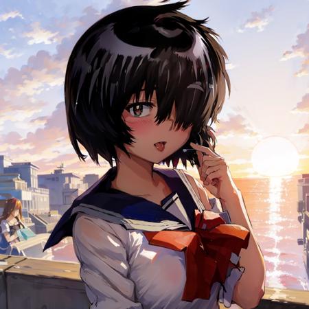 Urabe Mikoto - Mysterious Girlfriend X - Urabe Mikoto v1, Stable Diffusion  LoRA