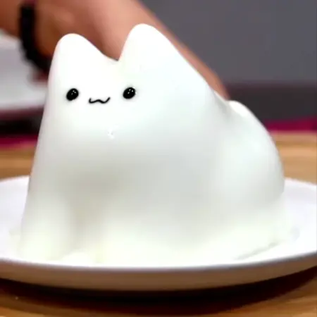 pudding cat dance dancing pudding