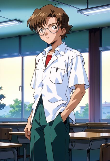 Kensuke Aida (相田ケンスケ), Neon Genesis Evangelion (新世紀エヴァンゲリオン), LoRA, PonyXL v1.0