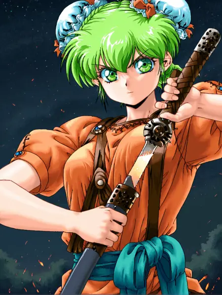 Mad Paradox マッドパラドックス PC98 retro characters and style