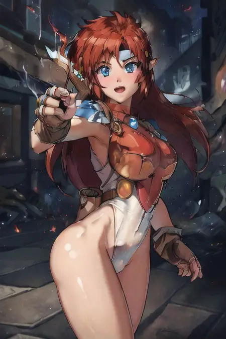 Popful Mail ぽっぷるメイル (Video Game Character) SD 1.5