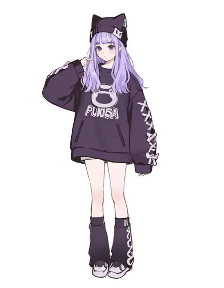 NoobAI-XL VPRED - Character Concept Art