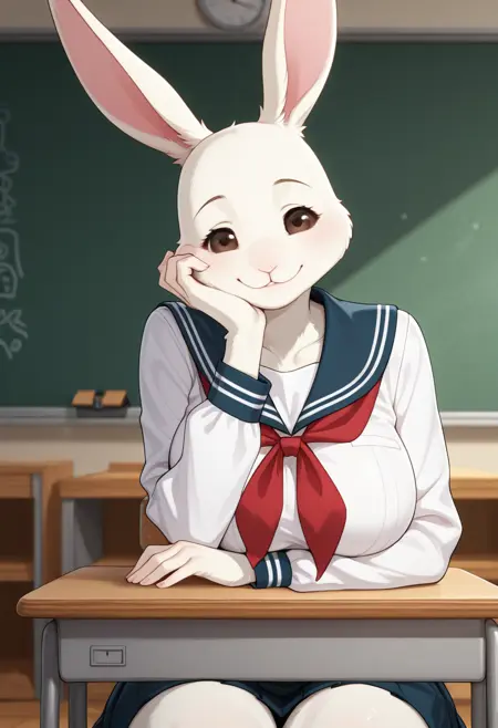 Anthro Furry: Haru (Beastars)
