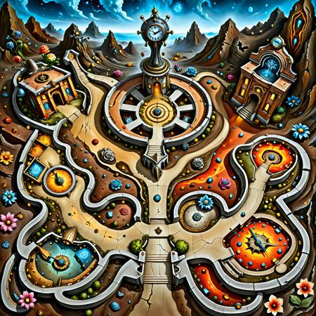 Mapcraft: The Ultimate TTRPG Mapmaker SDXL v1