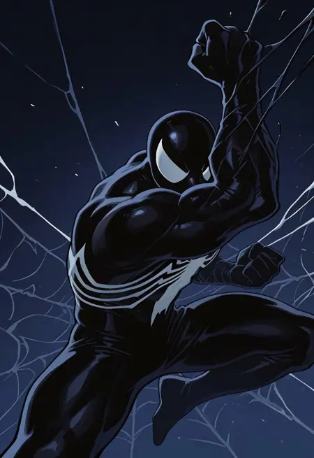 Symbiote Spider-Man Suit "1999" Blacksuit (Spider-Man Unlimited) [Illustrious/Pony]