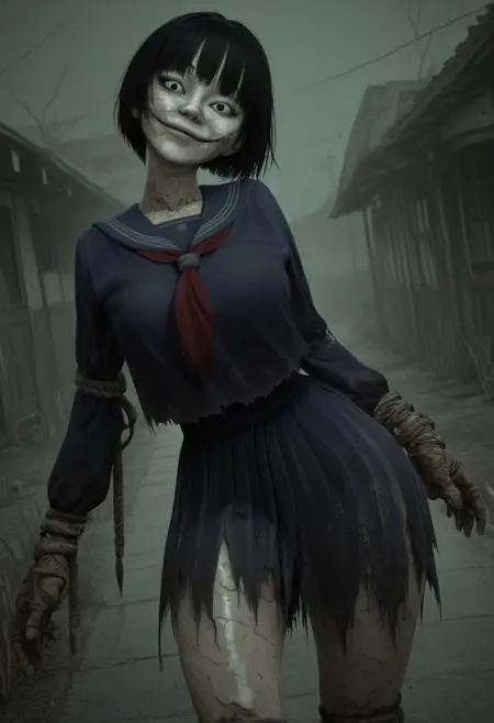 Silent Hill F Ayakakashi scarecrow