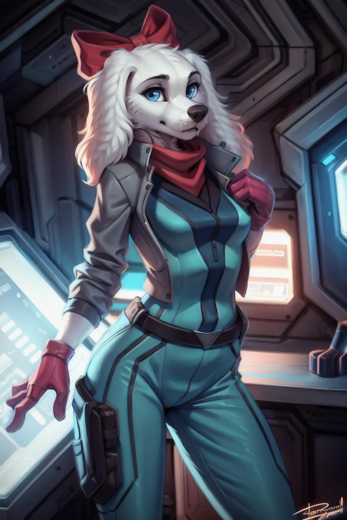 Fay Spaniel (Star Fox) image by rubiseus