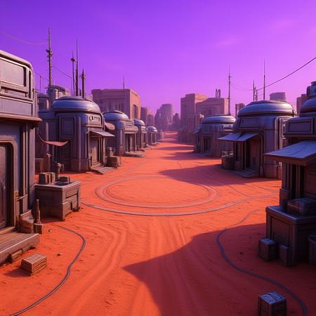 Planet New Texas (Bravestarr) - FLUX V1