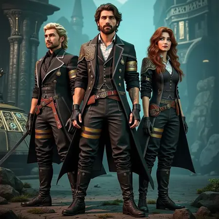 Clair Obscur Expedition 33 Uniform Style (male and female)