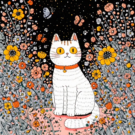 Cozy Pop Folk Illustration Illustrious