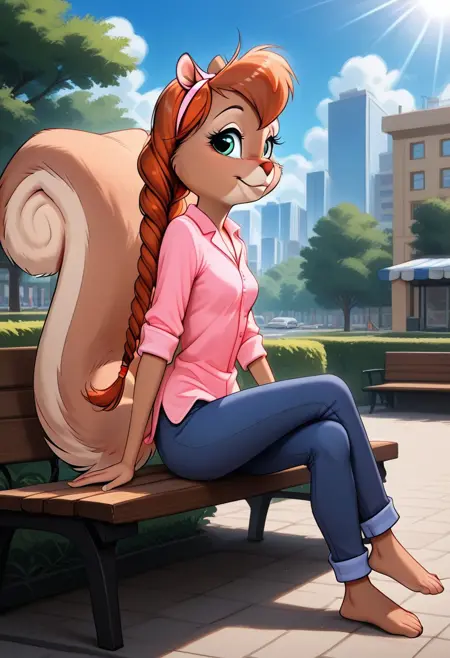 Tammy Squirrel. Illustrious