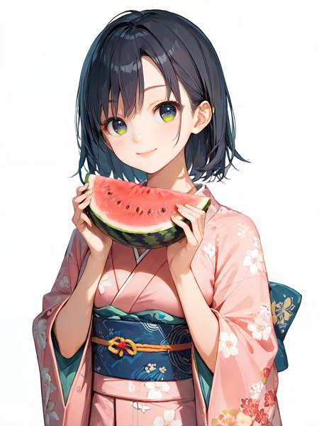 watermelon, holding watermelon eating