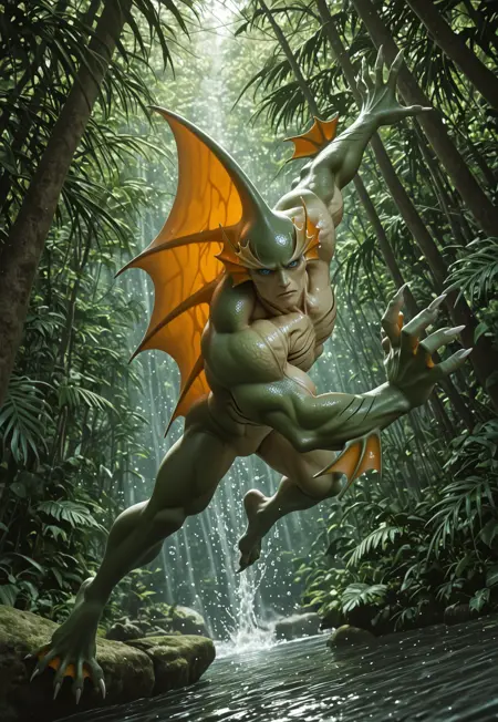 Rikuo / Aulbath (Darkstalkers)