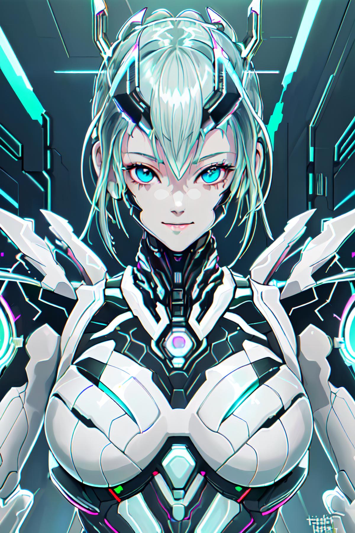 Cyber Saturation image by kokurine