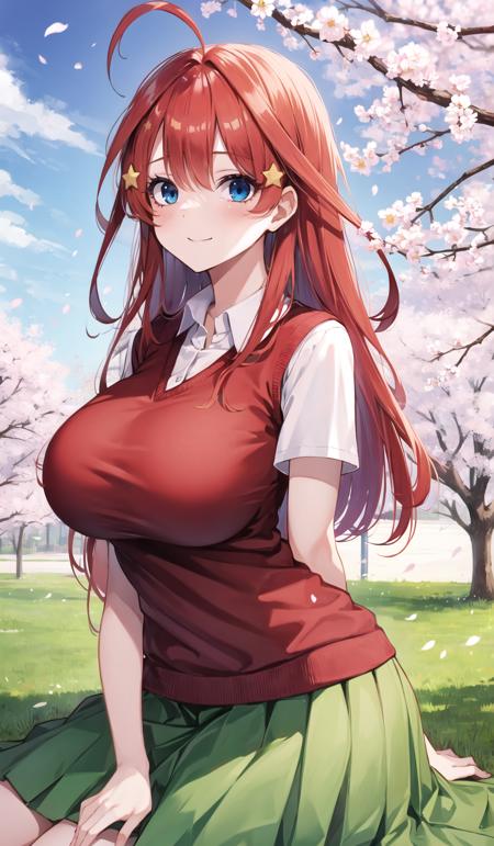 Nakano Itsuki 中野五月 / 5-Toubun no Hanayome - v1.0, Stable Diffusion LoRA