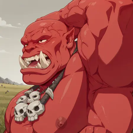 Red Orc (Lustful Desires)
