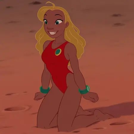 Unnamed Lifeguard - Lilo & Stitch [illustrious]