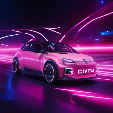 Renault 5 E-Tech - SDXL