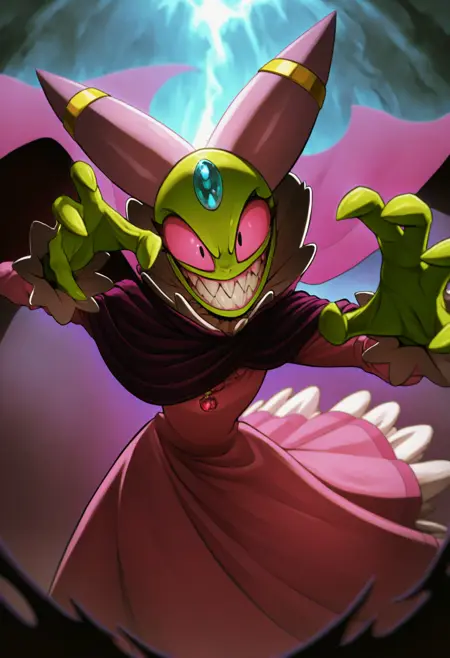 Cackletta - Mario & Luigi (Pony + Illustrious)