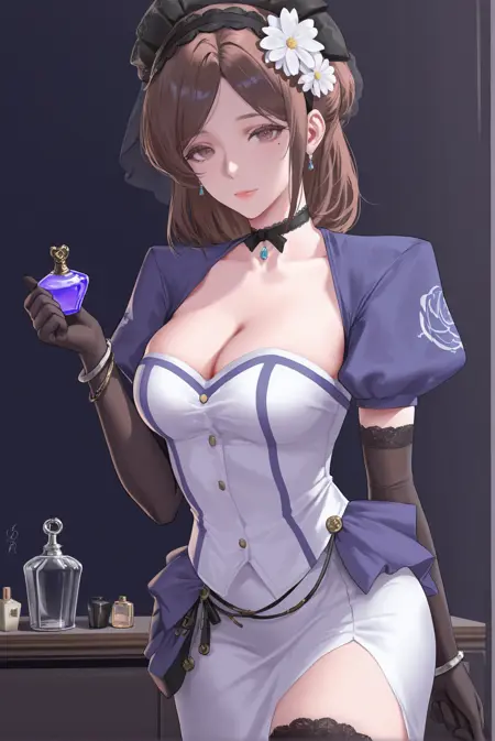 Identity V: Perfumer(Vera Nair)- Default skin/第五人格:调香师(薇拉·奈尔)-默认时装