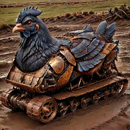 Tracked Treads - Put tractor Treads on things