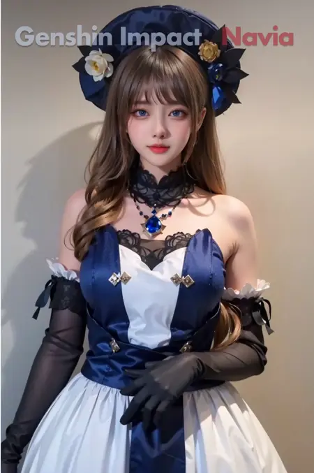 Navia Realistic (Genshin Impact) 娜维娅写实 Cos风格