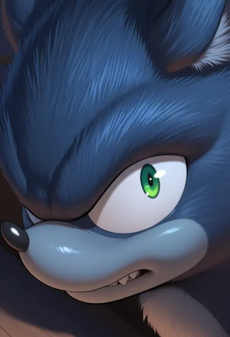Sonic the Werehog(Illustrious)