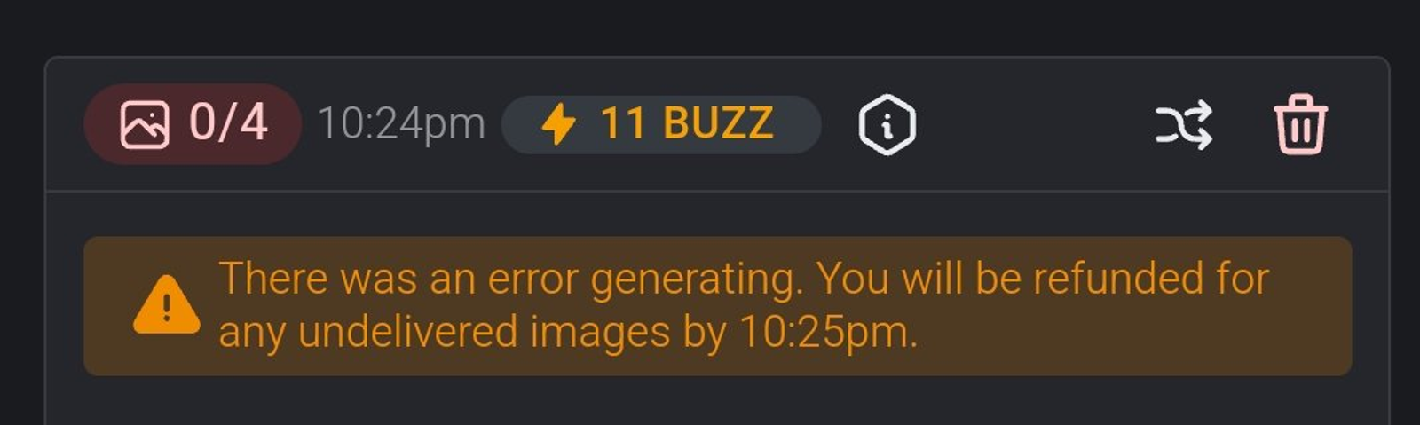 Technical problems in Civitai
