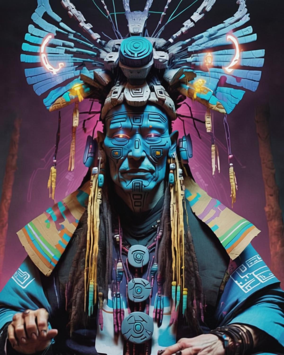 Cyber Shaman image by Ciro_Negrogni