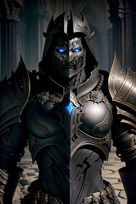 <lora:hadesarmor_v5:1> hadesarmor
masterpiece, highly detailed photorealistic 8k raw photo, best quality, surround volumetric lighting and shadows
a man in hadesblackarmor, hadesfantasy
dungeon background