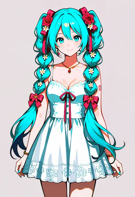 Fancy Braided Twintails