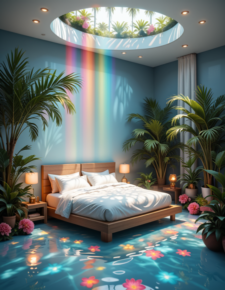 surreal tropical bedroom pony v1.0