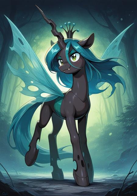 Queen Chrysalis (+Reversalis+Crackle Cosette) [Illustrious] V1