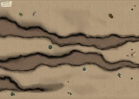 a map of a desert with a few rocks, <lora:Wild3-10:0.80>