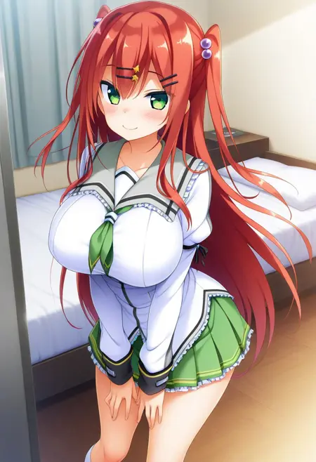 佐伯 莉緒(Rio Saeki)はにかみCLOVER(Illustrious)